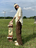 Men Cargo Pants Casual Trousers for Men and Women Loose Cargo Pants