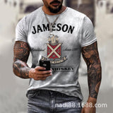 Tactics Style T Shirt For Men Men's Clothing Print Short Sleeve T-shirt