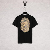 Shark Print T Shirt Summer Leopard Print Short Sleeve T-shirt