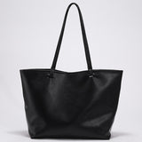 The Teacher Tote Women's Autumn Simplicity Large Capacity Women's Bag Tote Bag Women's Retro Cowhide Portable Shoulder Bag