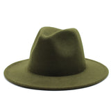 Walter White Fedora Fur Felt Hat Men and Women Autumn Winter Retro Fedora Hat