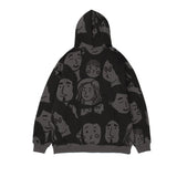 Man Fall Winter Outfis Winter Hooded Sweater Fashion Brand Loose Thick Casual Pullover