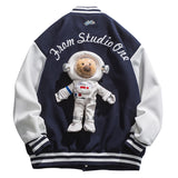 Letterman Jacket Outfit Senior Jackets Varsity Baseball Coat Men's Autumn Loose Casual Jacket Top