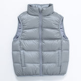 Kids Winter Coats Puffer Jacket down Coat Autumn and Winter Children's down Vest Boys' Vest Thickened