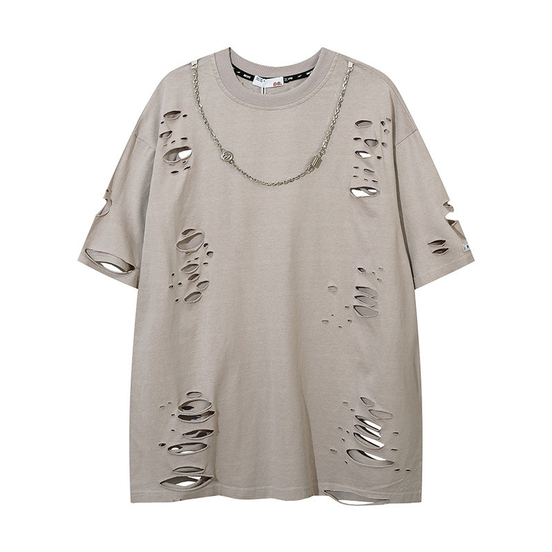 Man Tees Men's Summer Loose Short-Sleeved T-shirt