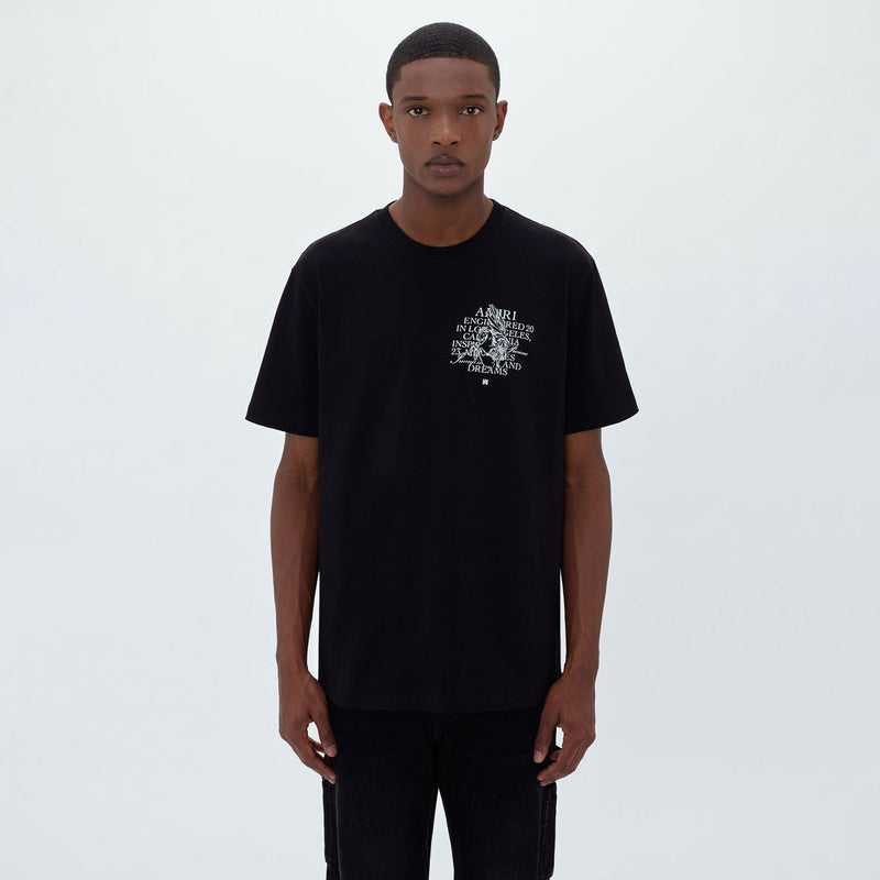Amiri T Shirt Fashion Brand Short Sleeve T-shirt Shirt