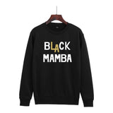 In Memory of Kobe Hoodie Kobe Memorial Clothing Casual Loose Men's and Women's Fleece round Neck Sweater