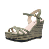 Nude Wide Fit Block Heels Roman Shoes High Heels