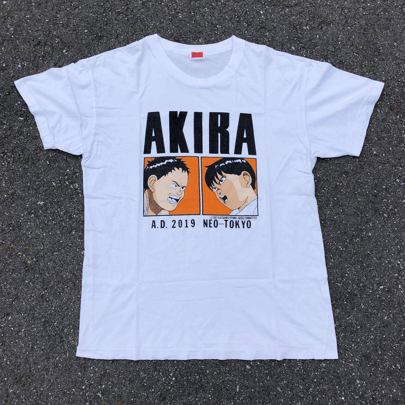 Akira T Shirt Vintage Day Man Akira Short Sleeve T-shirt Oversize