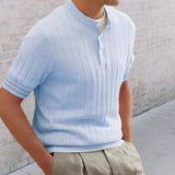Polo Shirts Men's Polo Shirt Short-Sleeved Sweater Spring and Summer