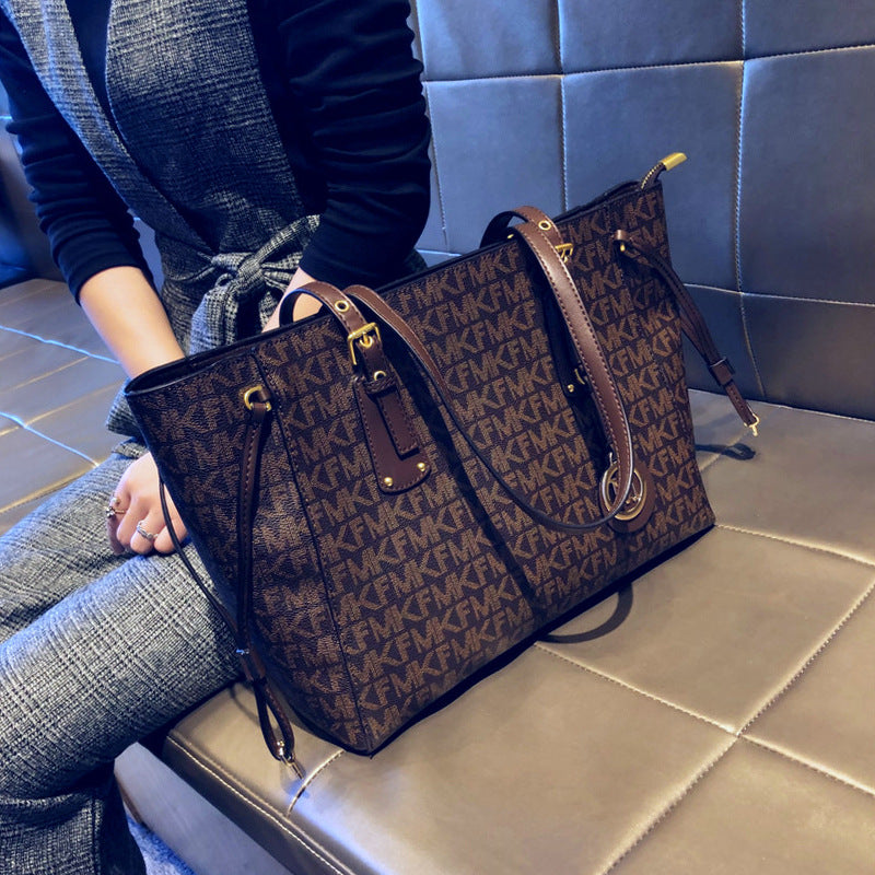 The Teacher Tote Genuine Leather Portable Women's Bag Fashionable Large Capacity Travel Sling Bag Tote Bag