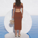 Women Summer Dresses Midi Dress Summer Autumn Women's Sexy Maxi Dress