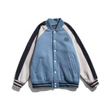 Letterman Jacket Outfit Senior Jackets Varsity Baseball Coat Loose Couple Casual Jacket
