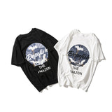 Men's T-shirt Summer Short Sleeve Men's T-shirt Loose Casual Student Half Sleeve Cool Top Tee