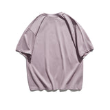 Men's T-shirt Summer Street Fashion Handsome Loose Casual Cotton Short Sleeve T-shirt Men's and Women's Tee
