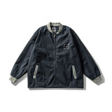 Letterman Jacket Outfit Senior Jackets Varsity Baseball Coat Spring Students' Work Clothes Baseball Uniform Jacket Baggy Casual Jacket