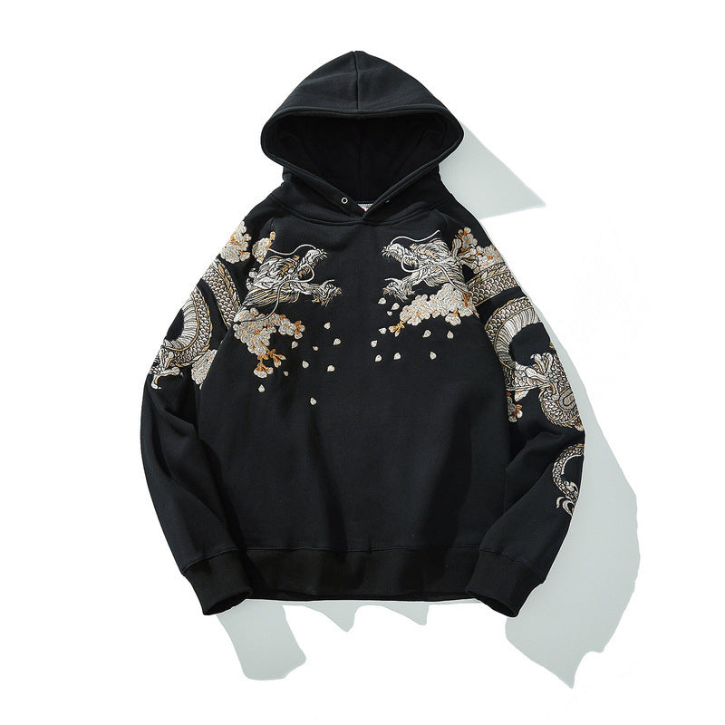 Varsity Jacket Embroidered Hoodie