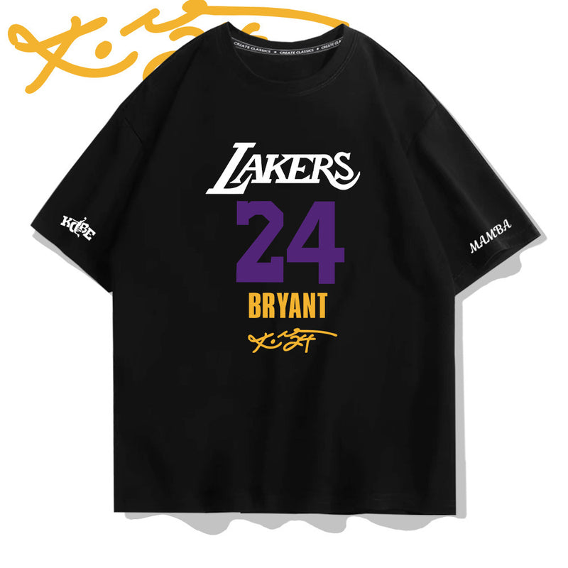 In Memory of Kobe T Shirt Short-Sleeved T-shirt Men's Basketball Sports