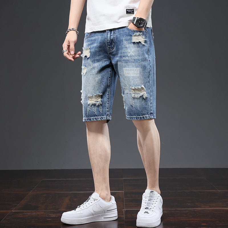 Men Shorts Men's Jeans Shorts Summer
