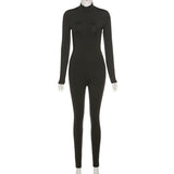 Spring New Women's Backless Tight Sports Fitness Jumpsuit Women