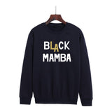In Memory of Kobe Hoodie Kobe Memorial Clothing Casual Loose Men's and Women's Fleece round Neck Sweater