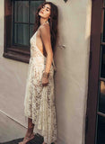 Women Lace Wedding Dress Beach Dress Amazon Fashion Dress