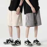 Men Shorts Suede Shorts Loose Leisure All-Matching