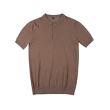 Men Polo Shirts Lapel T-shirt