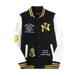 Yankees Letter Jacket Spring and Autumn Baseball Uniform Casual Jacket Jacket