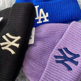 Yankee and Dogers Winter Hat Fall Winter Fashion Embroidery Fashion Wool Hat
