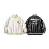 Letterman Jacket Outfit Senior Jackets Varsity Baseball Coat Baseball Jacket Couple Baggy Coat