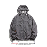 Men Sun Protection Clothing Men's Summer Thin Coat Cool Sun-Protective Clothing