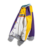 Letterman Jacket Outfit Senior Jackets Varsity Baseball Coat Loose Preppy Style Versatile Casual Jacket