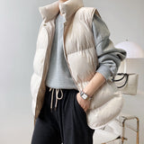 Women Winter Coats Puffer down Vest Women's Autumn and Winter Loose Vest Coat