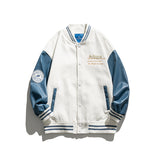 Letterman Jacket Outfit Senior Jackets Varsity Baseball Coat Jacket Loose Casual Top