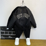 Toddler Boys Jackets Boys Spring Clothing Leather Coat