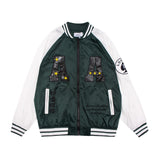 Letterman Jacket Outfit Senior Jackets Varsity Baseball Coat Letter Embroidered Baseball Uniform Men