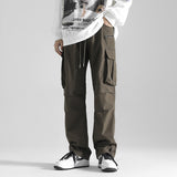 Men Cargo Pants Workwear Pants Men's Spring and Autumn Loose Trousers