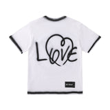 We11done T Shirt Summer Loose Men's and Women's round Neck Short Sleeve Cotton
