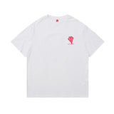 Men T Shirt Summer Casual Tops Men's Clothes Summer Wear National Fashion Boys round Neck Short Sleeve Casual Love Devil T-shirt Fashion