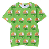 Dreamwastaken Novelty Hoodies Dream Merch Shirt 3D Printed Casual Fashion Short Sleeve T-shirt