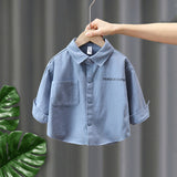 Toddler Boys Jackets Boys' Shirt Autumn Cool Handsome Top