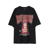 Man Tees Summer Fashion Brand Heavy Short Sleeve T-shirt