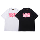Justin Bieber Drew House Drew Printed Male and Female Couple Short Sleeve Tshirt Tee