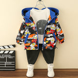 Toddler Boys Jackets Children Ultraman Coat Spider-Man Boy