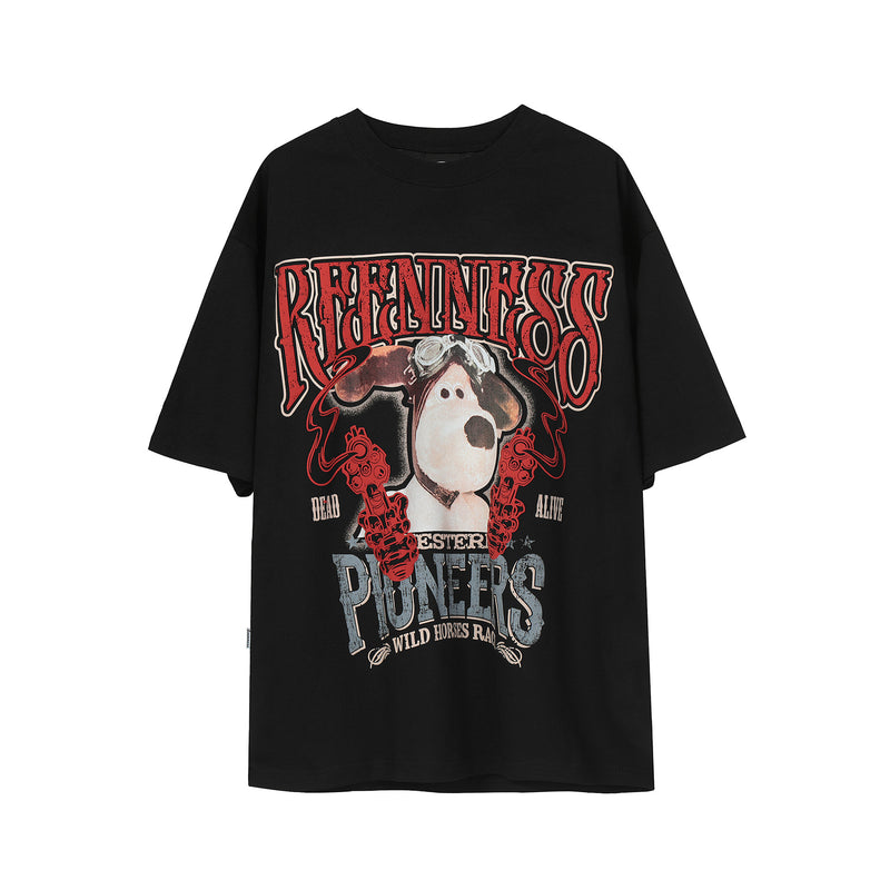 Man Tees Summer Fashion Brand Heavy Short Sleeve T-shirt