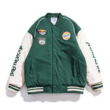 Man Fall Winter Outfis Winter Clothing Baseball Uniform Cotton Clothes Fashion Brand Loose Casual Jacket