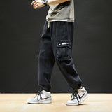 Men Cargo Pants Overalls Men's Spring Loose Casual Pants Men