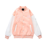 Letterman Jacket Outfit Senior Jackets Varsity Baseball College Coat Mlbny Baseball Jacket Men and Women Spring and Autumn