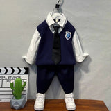 Toddler Boys Jackets Boys Spring Clothing Small Children's Preppy Style Suit